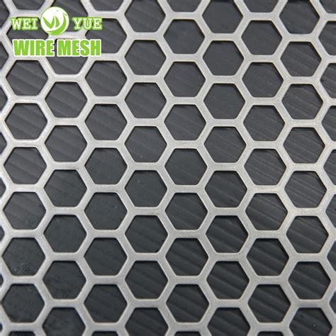 perforated brass sheet metal|hexagonal perforated metal sheet.